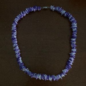 Cute purple shell necklace